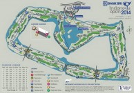 Damai Indah Golf, Pantai Indah Kapuk (PIK) Course - Layout